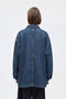 wide denim coverall カバーオール ミズイロインド/mizuiro ind