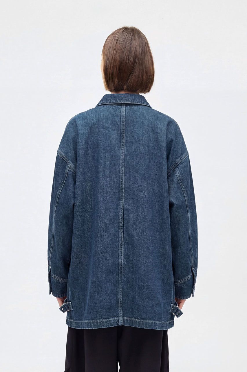 ミズイロインド　専用になります mizuiro ind(ミズイロインド)｜wide denim coverall カバーオール