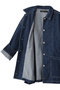 wide denim coverall カバーオール ミズイロインド/mizuiro ind