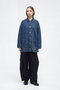 wide denim coverall カバーオール ミズイロインド/mizuiro ind