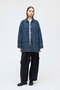 wide denim coverall カバーオール ミズイロインド/mizuiro ind
