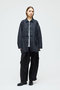 wide denim coverall カバーオール ミズイロインド/mizuiro ind