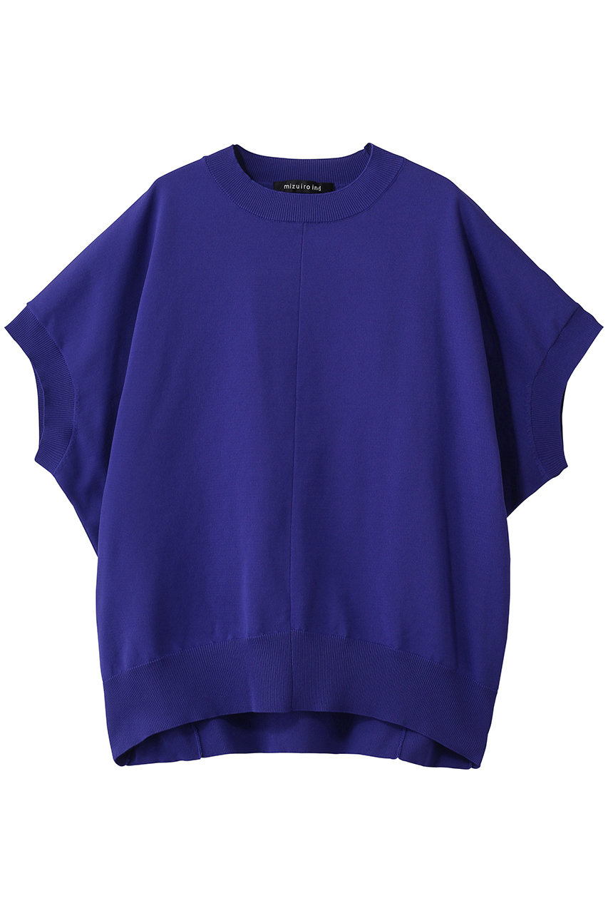 ミズイロインド/mizuiro indのcocoon wide vest ベスト(blue/1-220078)