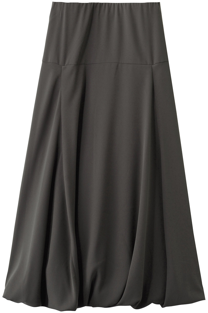 ミズイロインド/mizuiro indのgeorgette balloon long SK スカート(gray/1-260105)