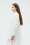 T/C sheer wide shirt シャツ ミズイロインド/mizuiro ind