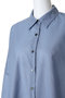T/C sheer wide shirt シャツ ミズイロインド/mizuiro ind