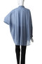 T/C sheer wide shirt シャツ ミズイロインド/mizuiro ind