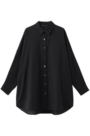ミズイロインド/mizuiro indのT/C sheer wide shirt シャツ(110400/110403)