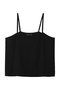 georgette camisole キャミソール ミズイロインド/mizuiro ind black