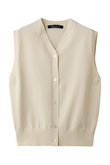 V neck vest ベスト