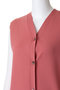 V neck vest ベスト ミズイロインド/mizuiro ind