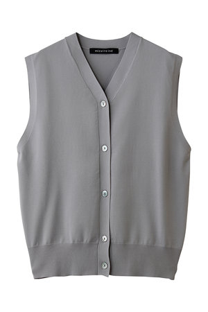 ミズイロインド/mizuiro indのV neck vest ベスト(110300/110301)