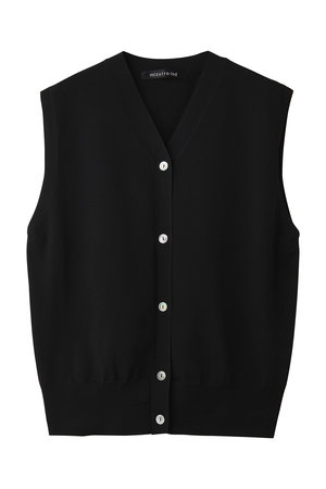ミズイロインド/mizuiro indのV neck vest ベスト(110300/110301)