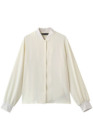 ミズイロインド/mizuiro indのblouson like shirt シャツ(110400/110403)