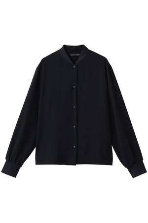 ミズイロインド/mizuiro indのblouson like shirt シャツ(110400/110403)