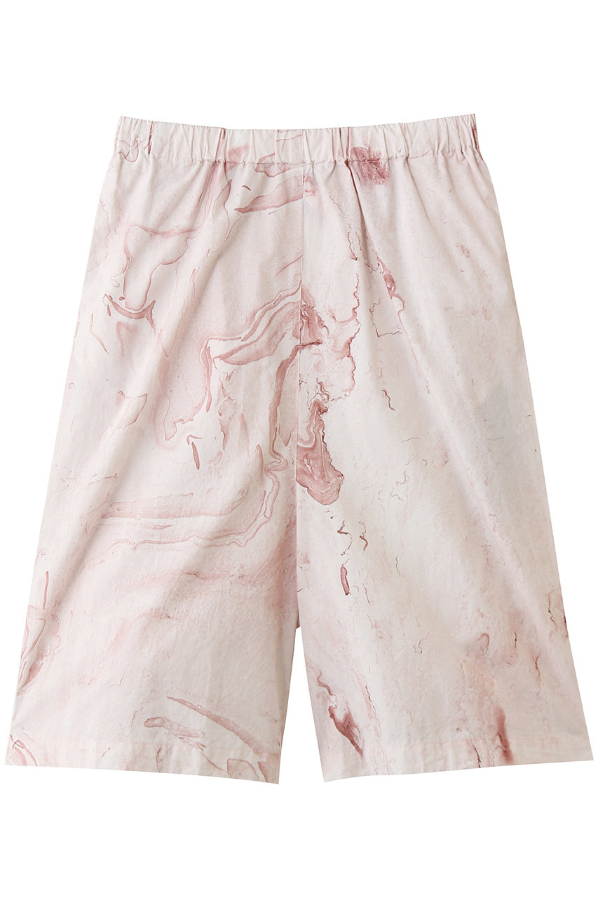ミズイロインド/mizuiro indのmarble print culotte PT パンツ(pink/1-260097)