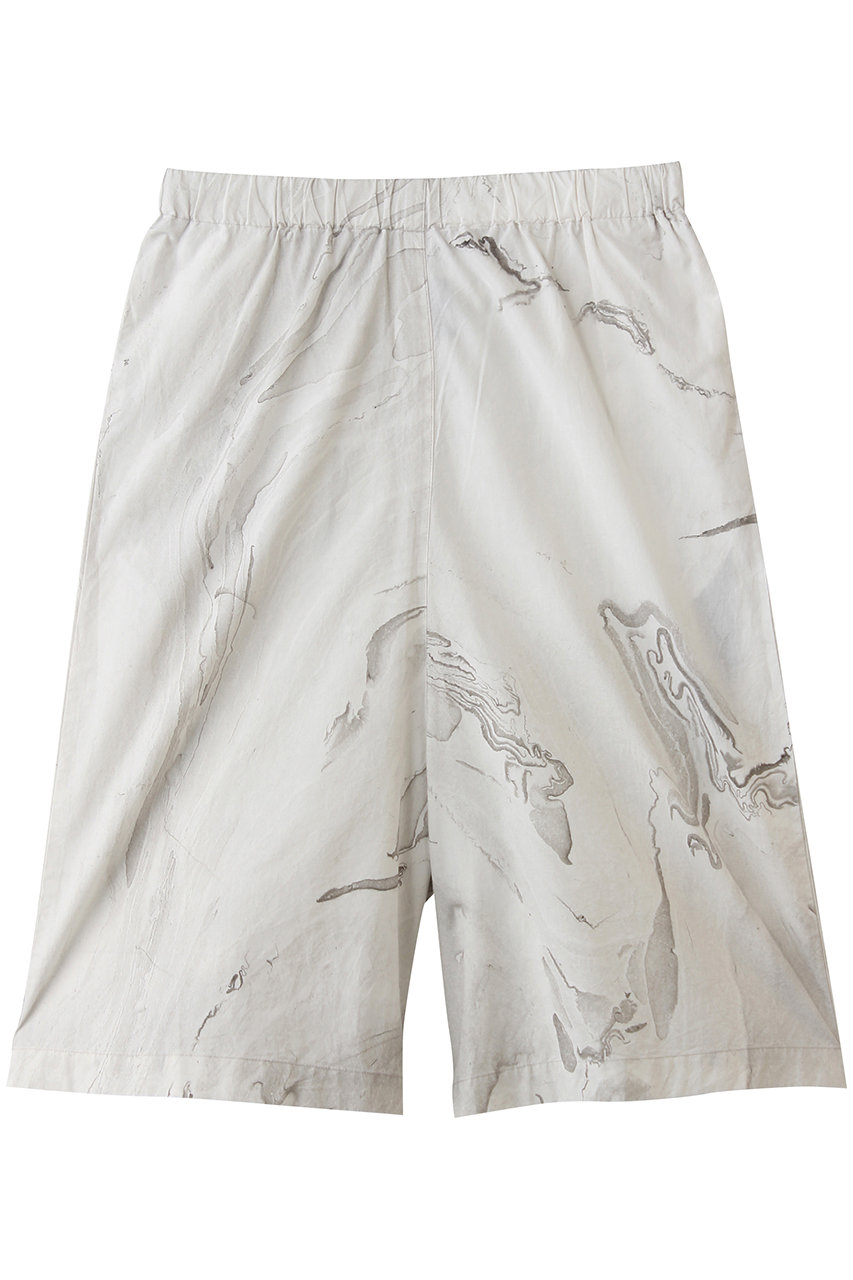 ミズイロインド/mizuiro indのmarble print culotte PT パンツ(gray/1-260097)