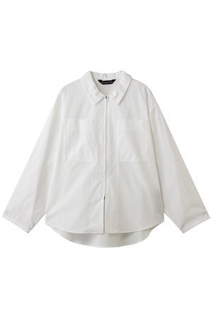 ミズイロインド/mizuiro indのzip shirt シャツ(110400/110403)
