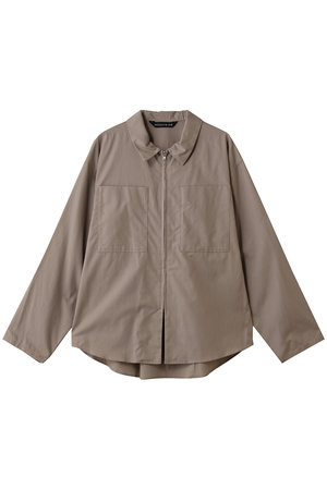 ミズイロインド/mizuiro indのzip shirt シャツ(110400/110403)