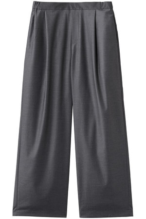 ミズイロインド/mizuiro indのtwo tuck slacks パンツ(110600/110601)