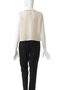lace crew neck vest ベスト ミズイロインド/mizuiro ind