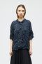 washer half slv shirt シャツ ミズイロインド/mizuiro ind