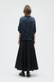 washer half slv shirt シャツ ミズイロインド/mizuiro ind