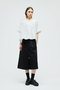 ballon no collar shirt シャツ ミズイロインド/mizuiro ind