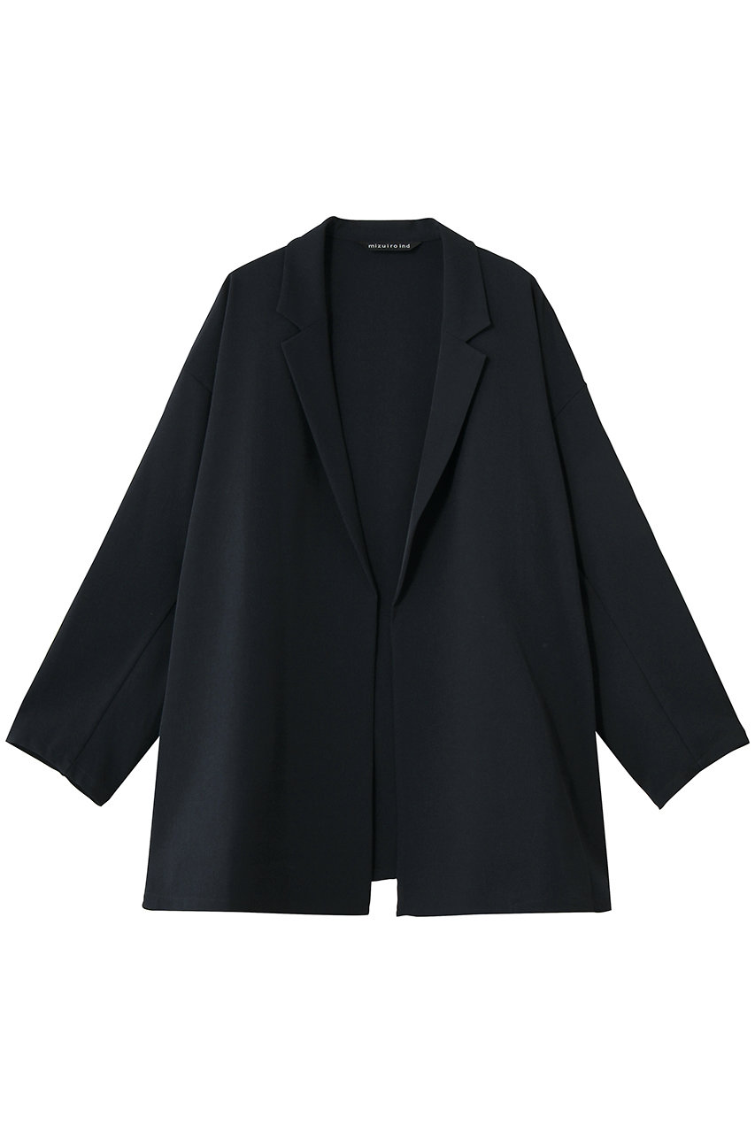ミズイロインド/mizuiro indのtailored shirt JK ジャケット(navyA/1-230170A)