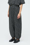 print drawstring hem PT パンツ ミズイロインド/mizuiro ind