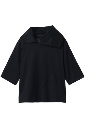 ミズイロインド/mizuiro indのasymmetry collar P/O プルオーバー(110100/110102)