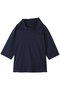 asymmetry collar P/O プルオーバー ミズイロインド/mizuiro ind navy