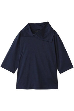 ミズイロインド/mizuiro indのasymmetry collar P/O プルオーバー(110100/110102)