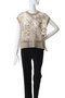 mesh embroidery short vest ベスト ミズイロインド/mizuiro ind