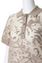 mesh embroidery polo P/O プルオーバー ミズイロインド/mizuiro ind