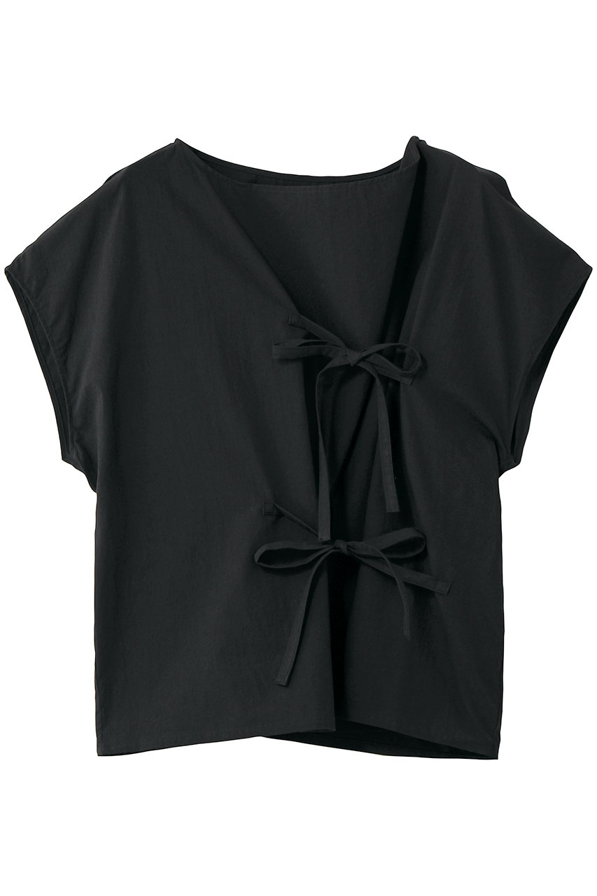 ミズイロインド/mizuiro indのribbon  P/O プルオーバー(navy/1-230154)