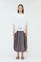 mesh hem wide P/O プルオーバー ミズイロインド/mizuiro ind