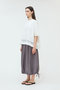 mesh hem wide P/O プルオーバー ミズイロインド/mizuiro ind