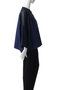 sheer shoulder stand collar wide shirt シャツ ミズイロインド/mizuiro ind