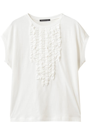 ミズイロインド/mizuiro indのfrenck slv frill P/O プルオーバー(110100/110102)