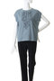 frenck slv frill P/O プルオーバー ミズイロインド/mizuiro ind