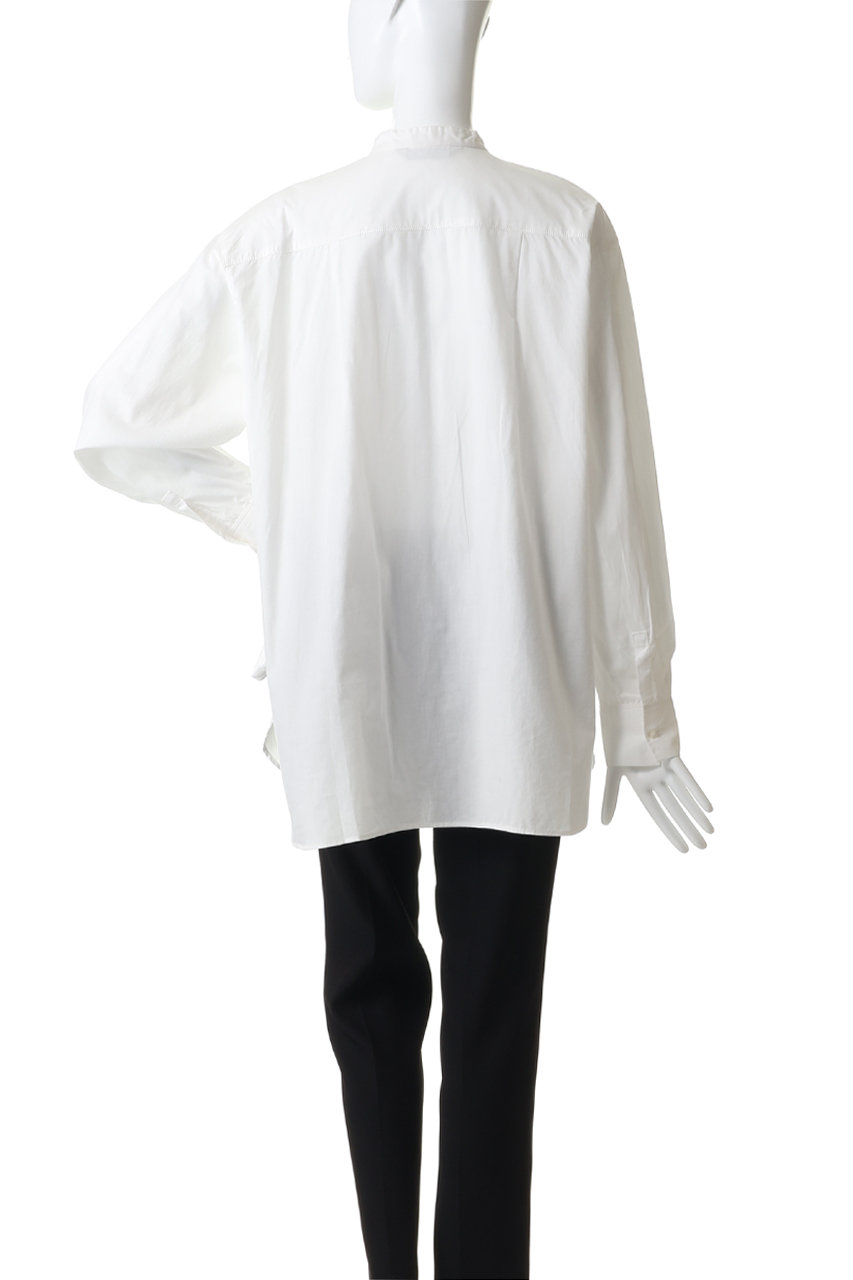 mizuiro ind(ミズイロインド)｜braiding cloth shirt シャツ/off white