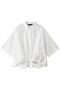 half slv ballon shirt シャツ ミズイロインド/mizuiro ind off white