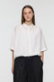 half slv ballon shirt シャツ ミズイロインド/mizuiro ind