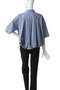 half slv ballon shirt シャツ ミズイロインド/mizuiro ind