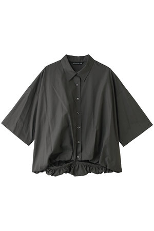 ミズイロインド/mizuiro indのhalf slv ballon shirt シャツ(110400/110402)