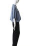 half slv ballon shirt シャツ ミズイロインド/mizuiro ind