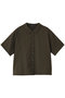 half slv shirt シャツ ミズイロインド/mizuiro ind brown