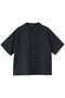 half slv shirt シャツ ミズイロインド/mizuiro ind navy