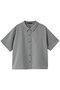 half slv shirt シャツ ミズイロインド/mizuiro ind l.gray